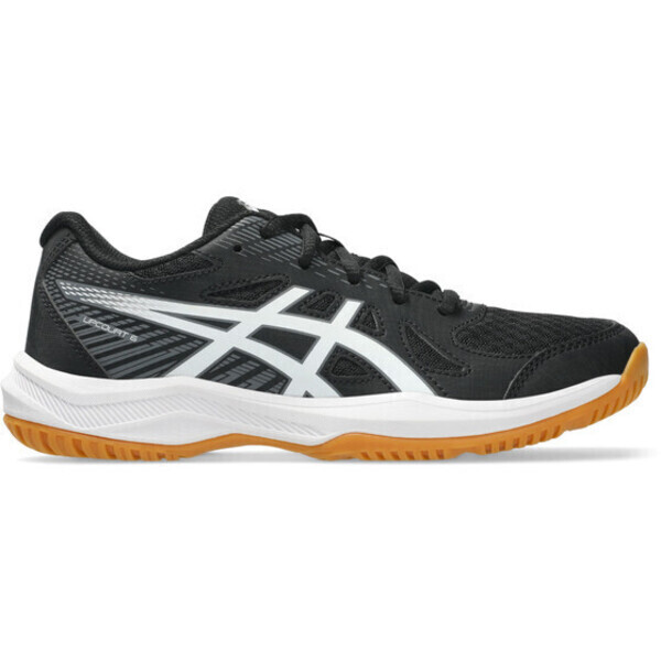 Asics 亞瑟士 Upcourt 6 GS 1074A045-001 大童 排球鞋 羽球鞋 包覆 回彈 黑