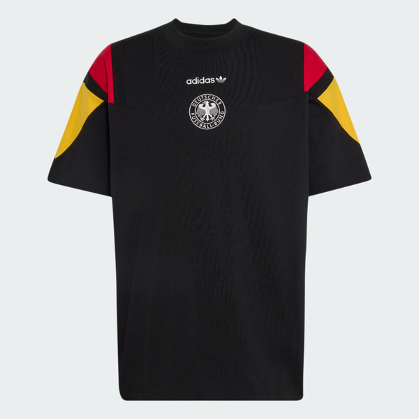 Adidas 愛迪達 Dfb Eqt Tee KY7083 男 T恤 運動上衣 休閒短袖 黑 德國 純棉