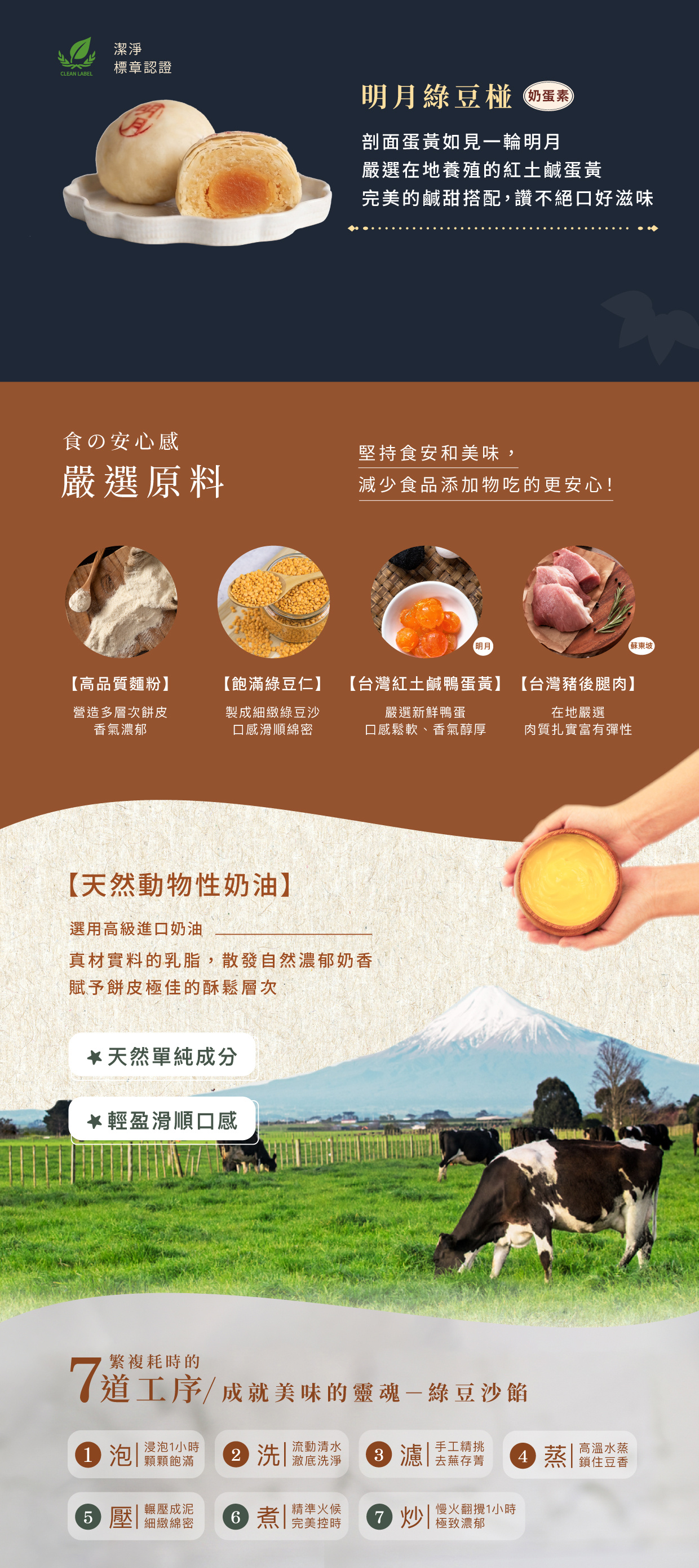 九入禮盒與綠豆椪介紹