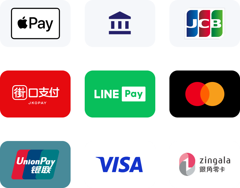 SHOPLINE Payments 整合多元支付