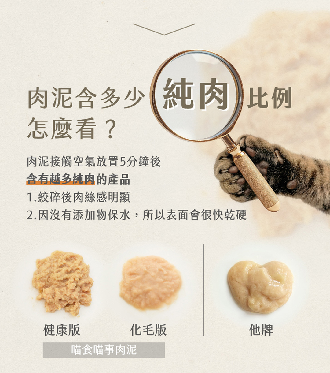 健康肉泥怎麼挑喵食喵事肉泥給你無添加肉泥的選擇