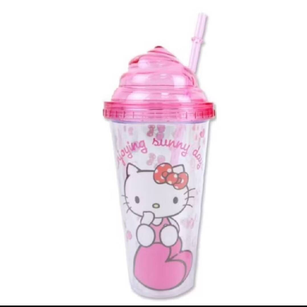 嘉義院∣Hello Kitty冰淇淋隨手杯(粉色)