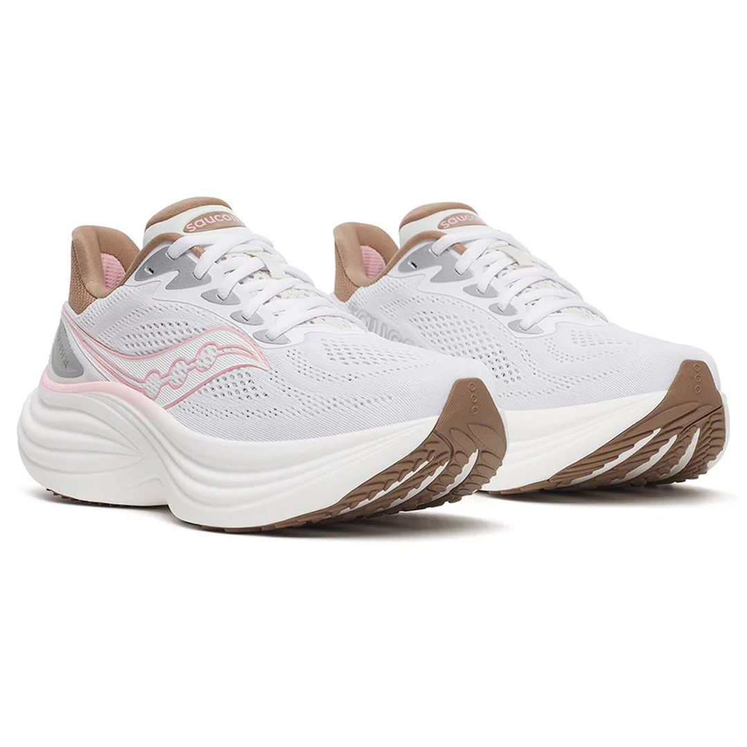 SAUCONY 美國 TRIUMPH 24 緩衝避震跑鞋 女款 (白茶) 31SA100999