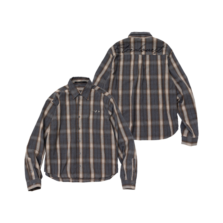 【車庫服飾】E'TREALOUEST EAL Heritage Flannel Long Shir