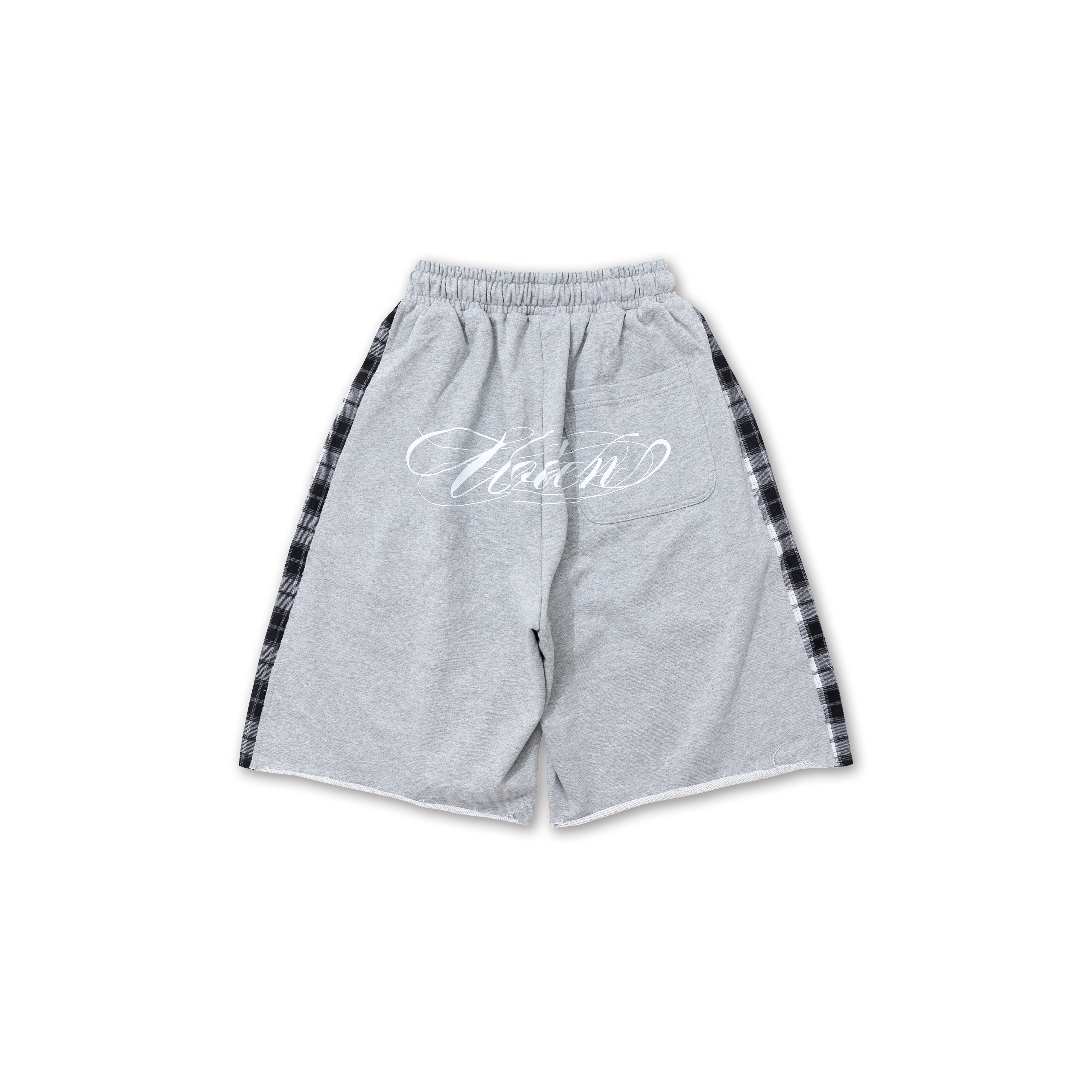 【車庫服飾】WODEN Plaid Patch Cotton Shorts