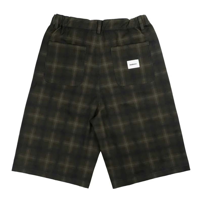 idealism Check Jorts Green 格紋 休閒 短褲 綠色 ID-43 [台灣現貨]
