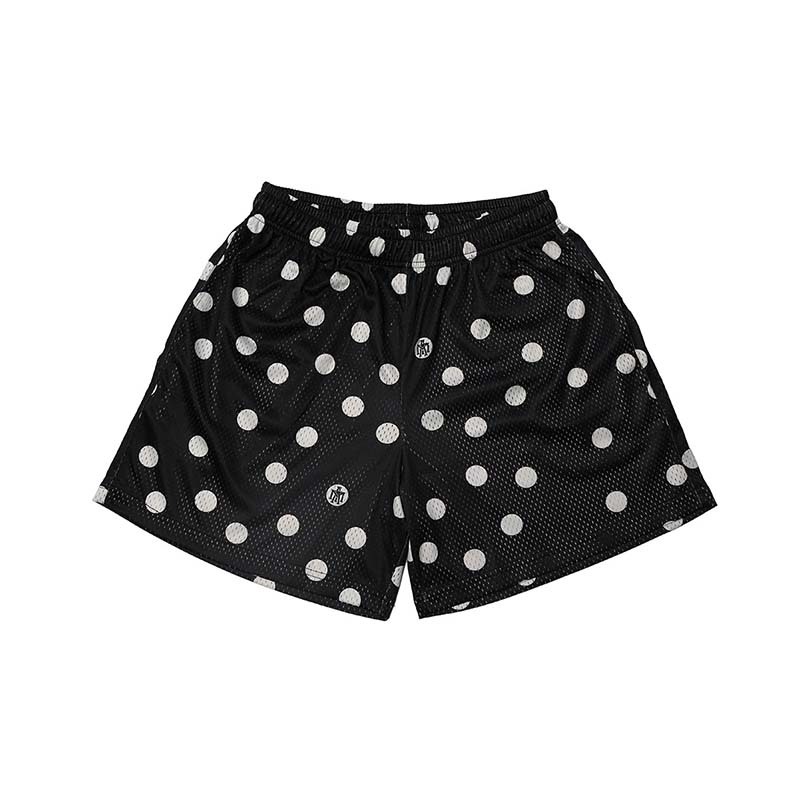 MTA Polka Dot Mesh Shorts  圓點 單層網布 短褲 黑色 MTA-30 [台灣現貨]