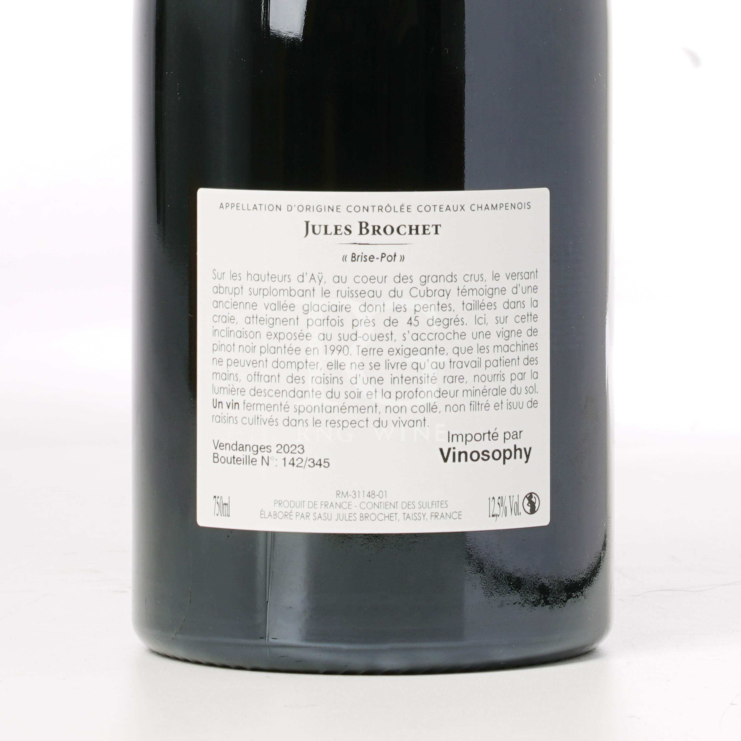 Jules Brochet Coteaux Champenois Aÿ Brise-Pot Rouge 2023