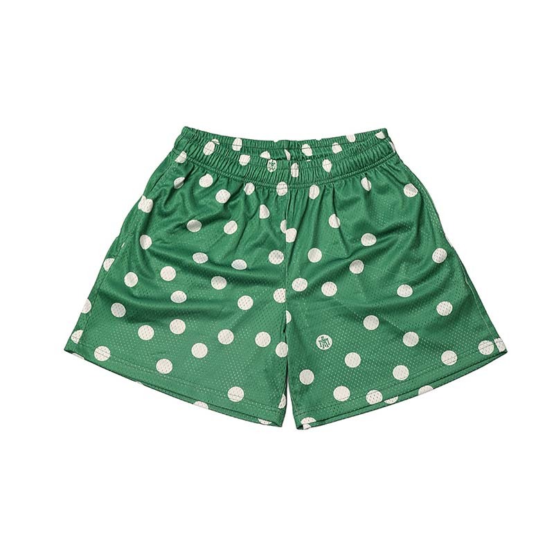 MTA Polka Dot Mesh Shorts  圓點 單層網布 短褲 綠色 MTA-31 [台灣現貨]