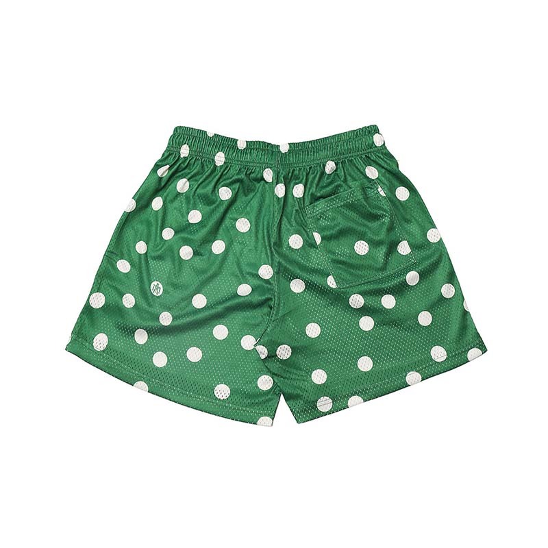 MTA Polka Dot Mesh Shorts  圓點 單層網布 短褲 綠色 MTA-31 [台灣現貨]
