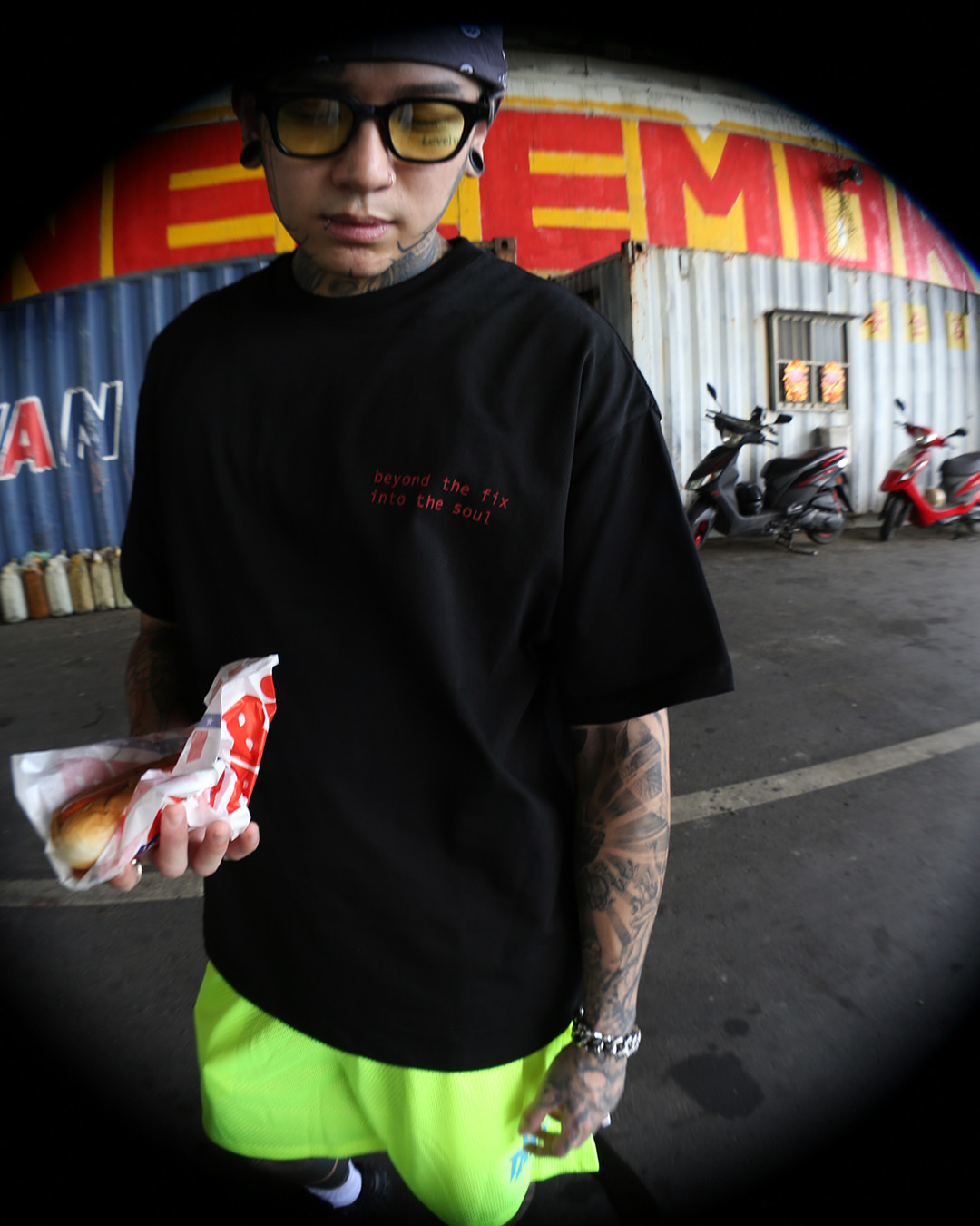 MTA THERMAL BOXY TEE 黑色 白色 印花 寬鬆 熱感應 漸層 短T【M26ST8】