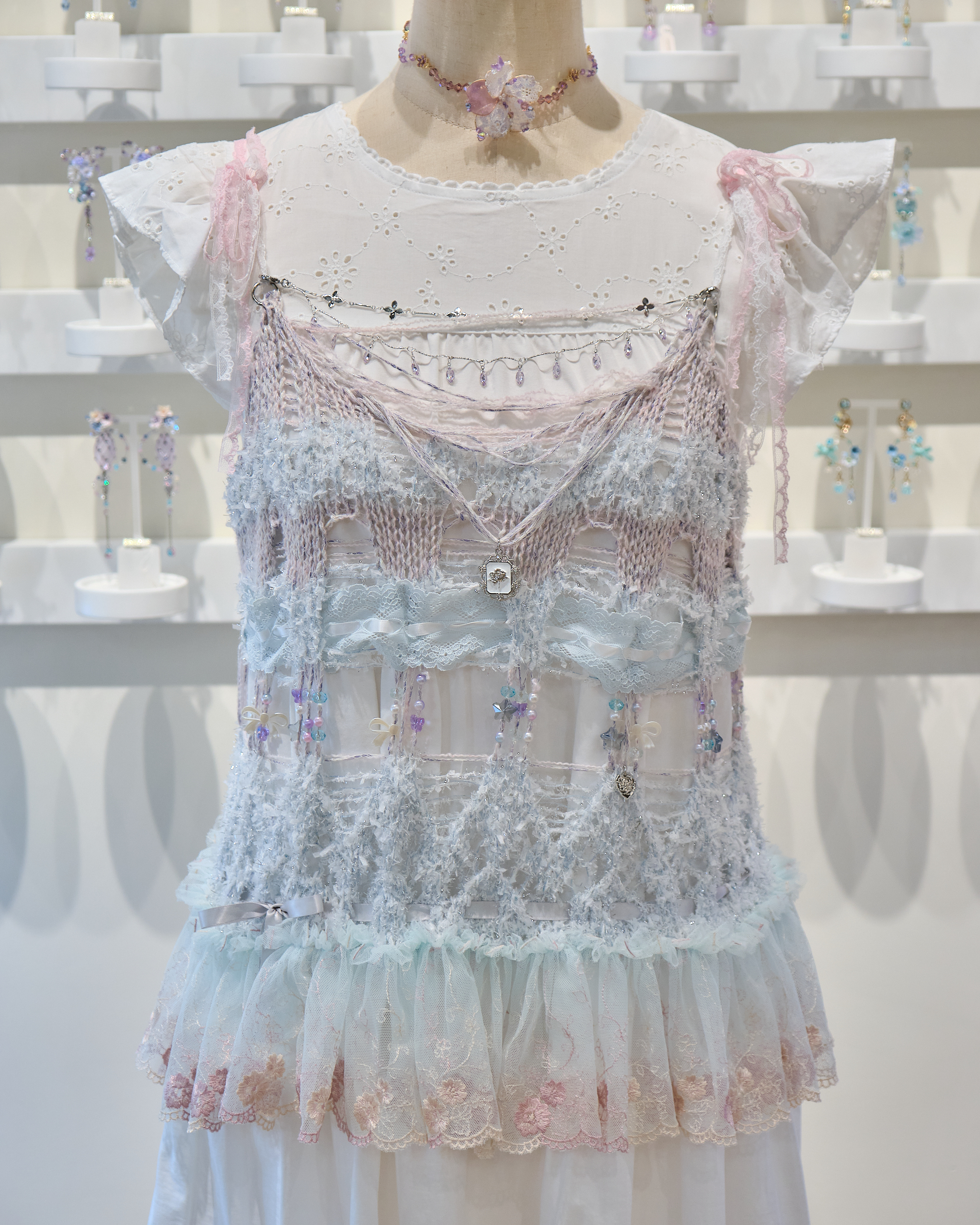 13825 Whisperveil Hand-Knit Camisole Dress Cover