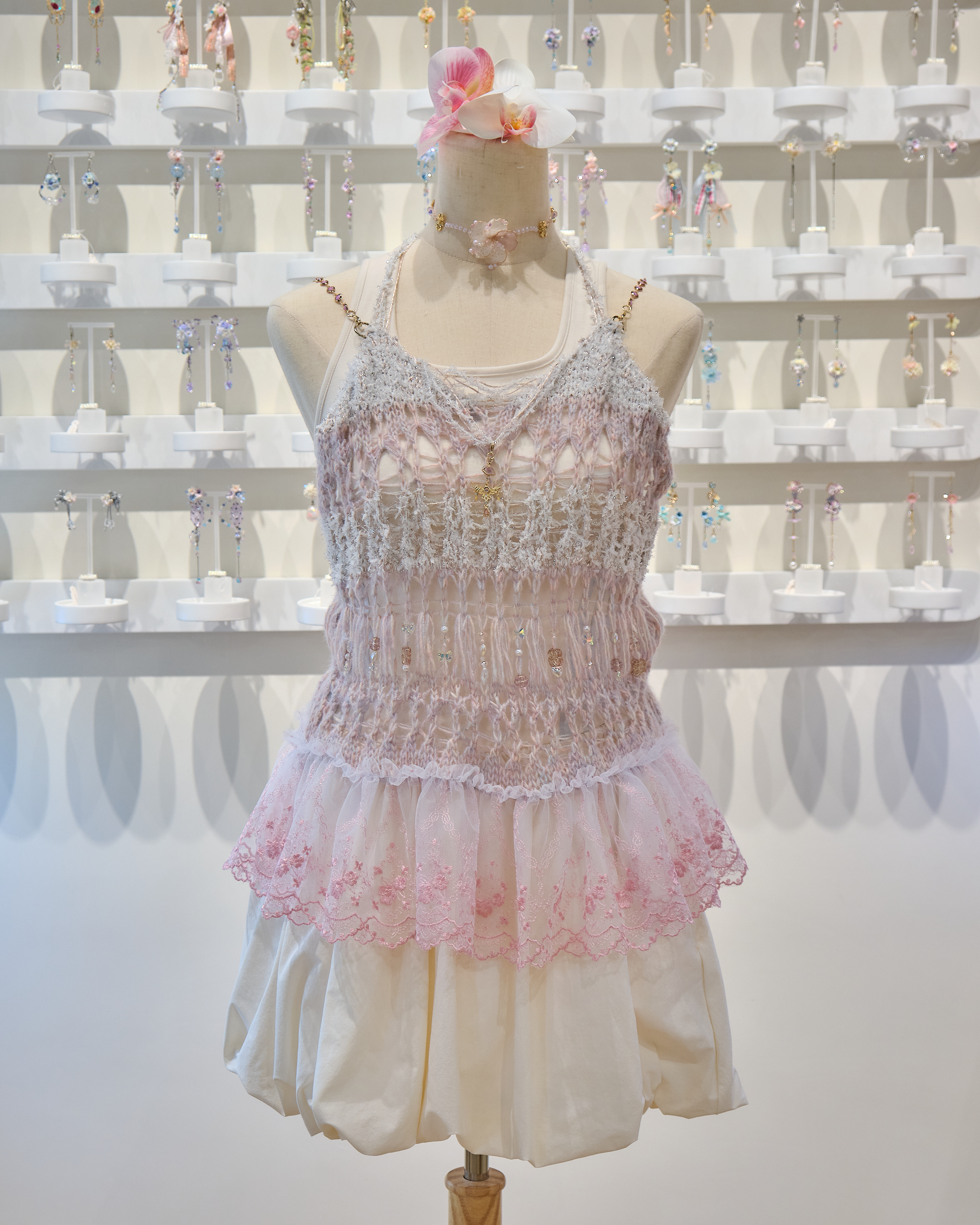 13824 Whisperveil Hand-Knit Camisole Dress Cover