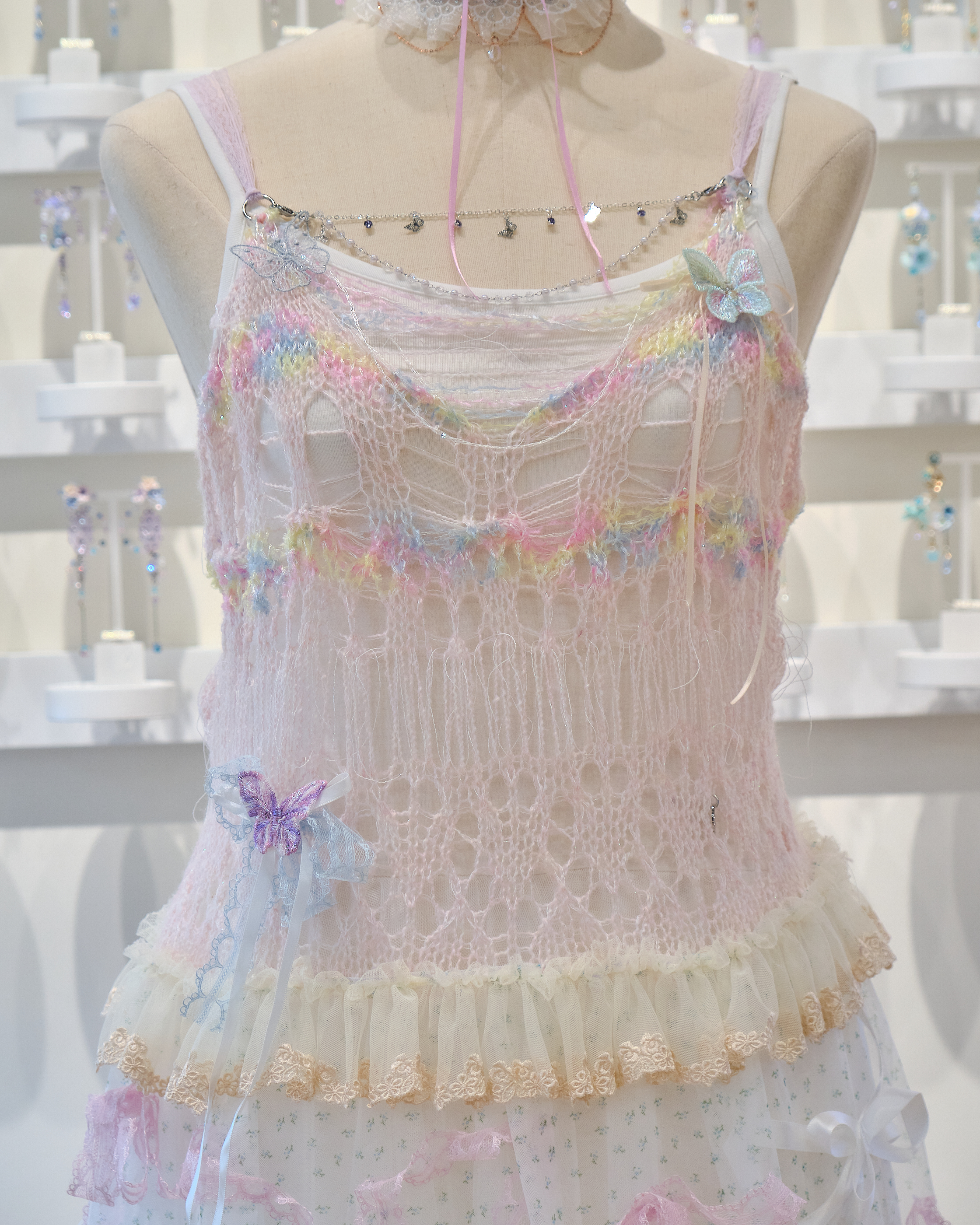 13821 Whisperveil Hand-Knit Camisole Dress Cover