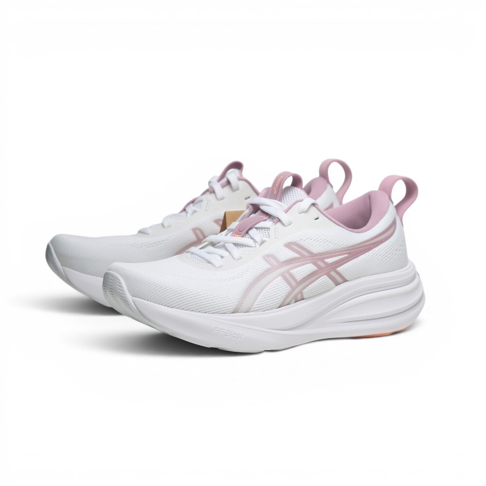 ASICS 慢跑鞋 GEL-PULSE 17 白粉紫 緩衝 運動鞋 女 1012B930101