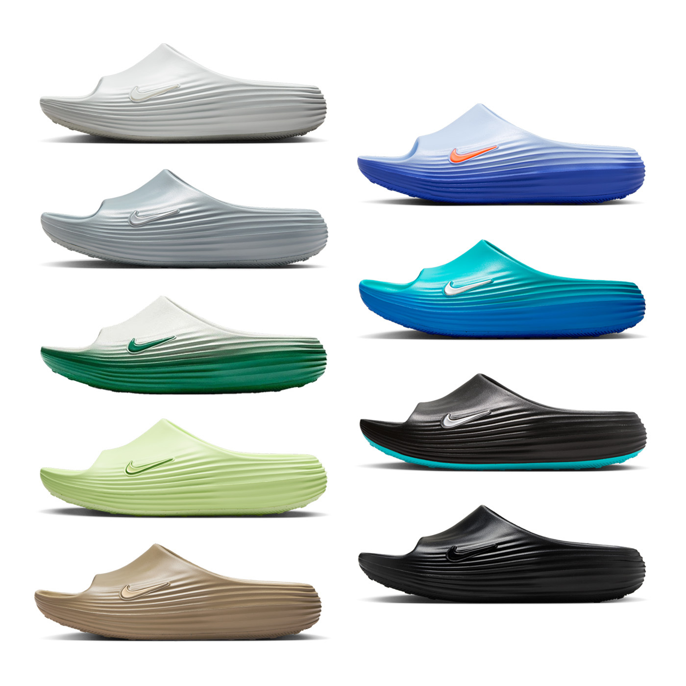 男鞋 NIKE REACTX REJUVEN8 Slide 9色 泡棉 Q彈 增高 休閒 防水 涼鞋 拖鞋【HV4479】WP