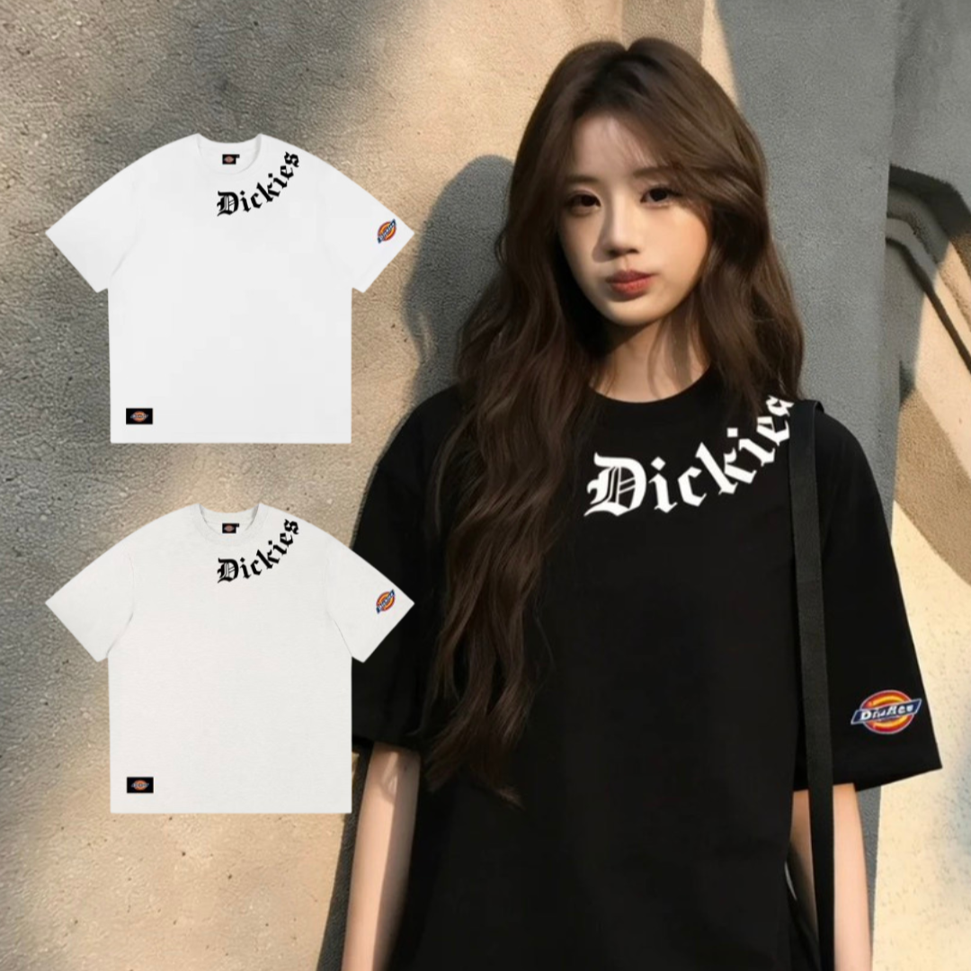 『預購商品』Dickies 萬針刺繡字母Logo純棉短T DKU262NKT388-Z-1
