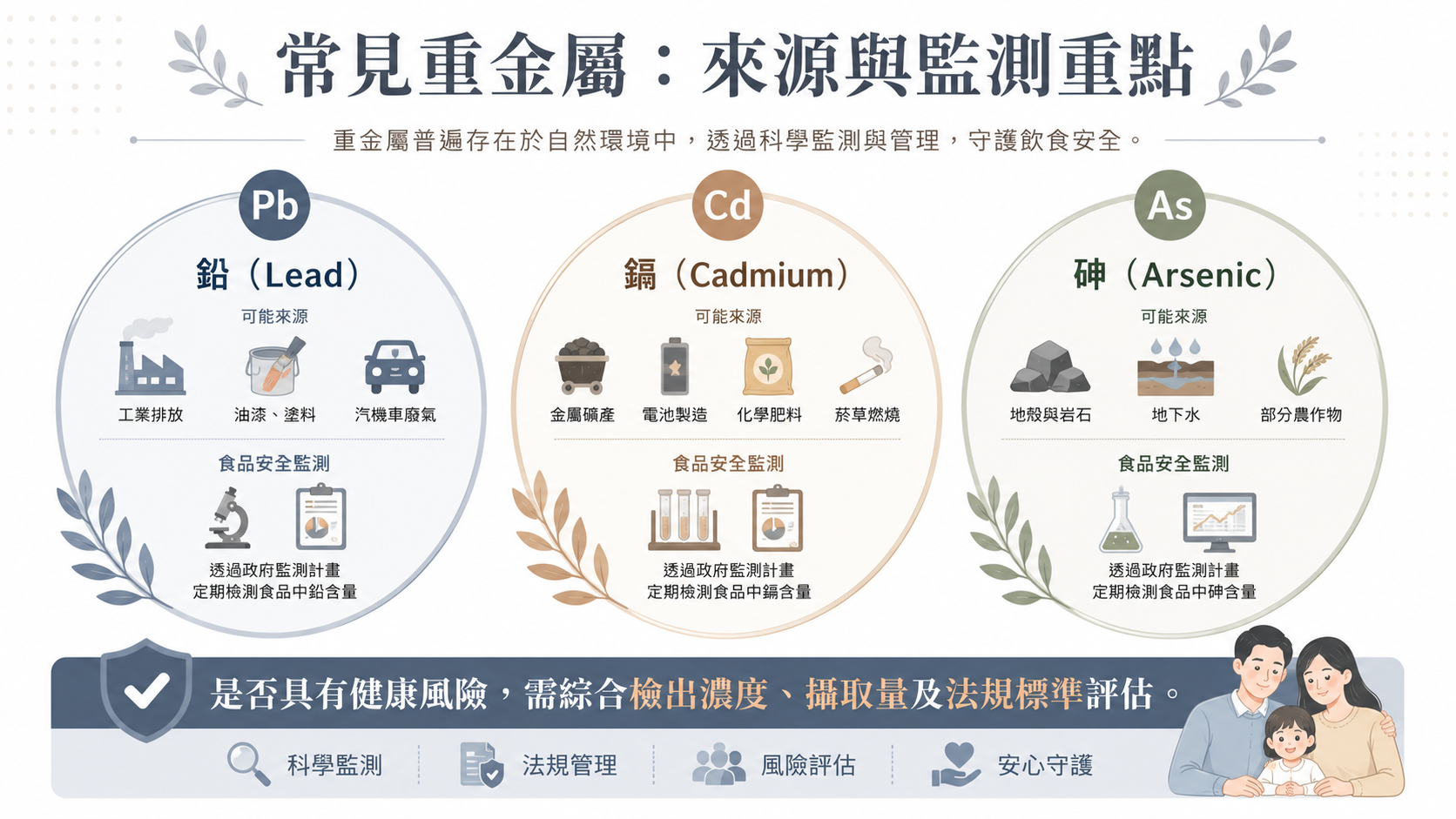 食品安全常見重金屬