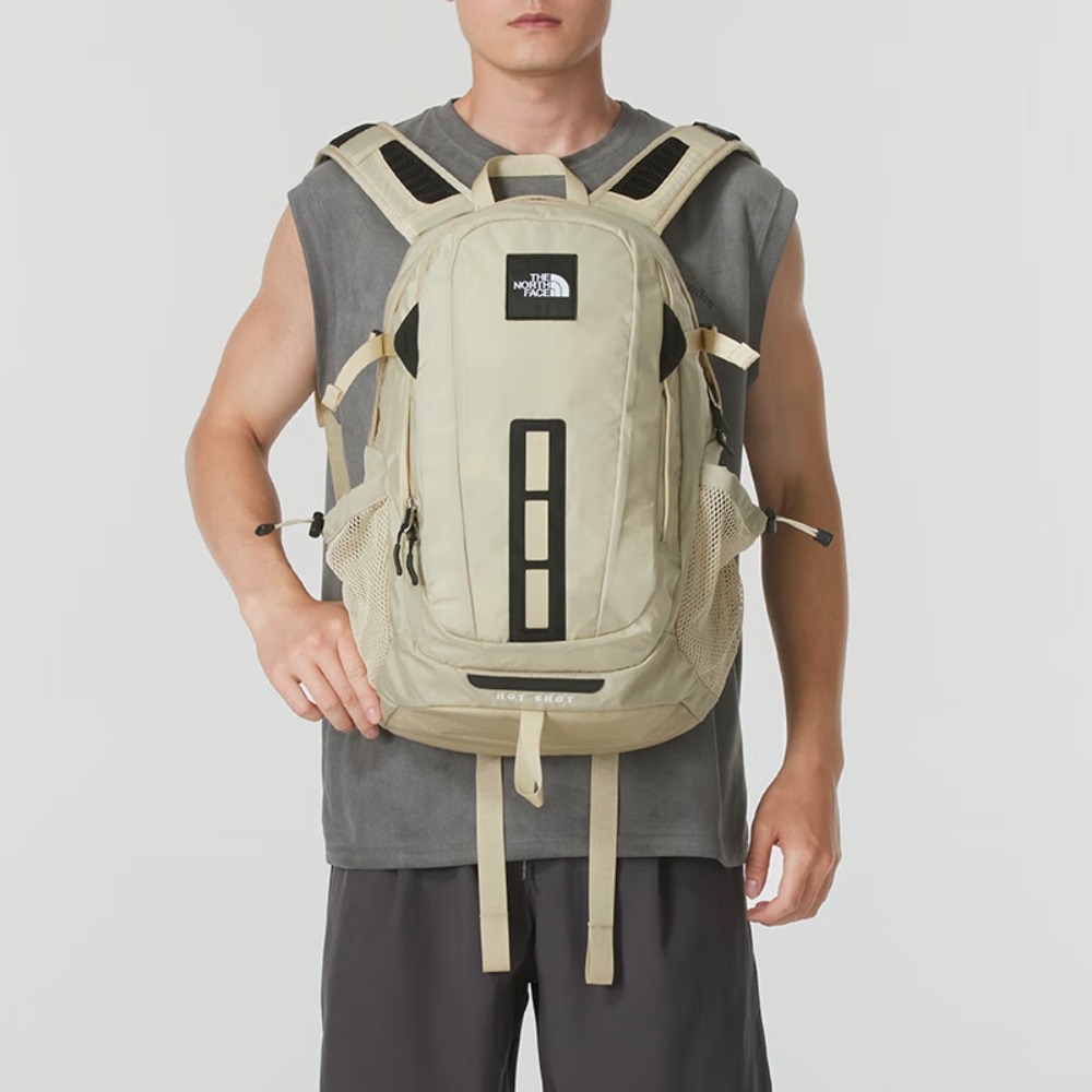 #預購 THE NORTH FACE 北臉 後背包 登山包 NF0A3KYJ4D5 米灰