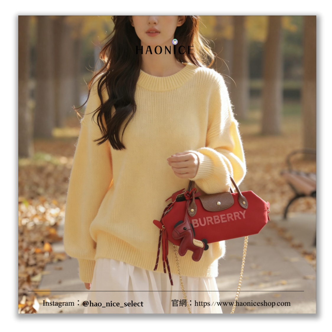 【HAO NICE】藝術訂製款🎨 Burberry 2026馬年 鴻運隨行 輕奢高級 紅色化妝包 手提包