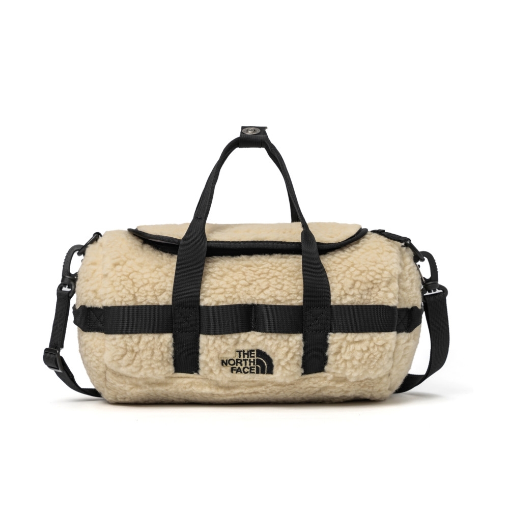 #預購 THE NORTH FACE 北臉 毛絨兩用單肩包 NF0A8B263X4 米