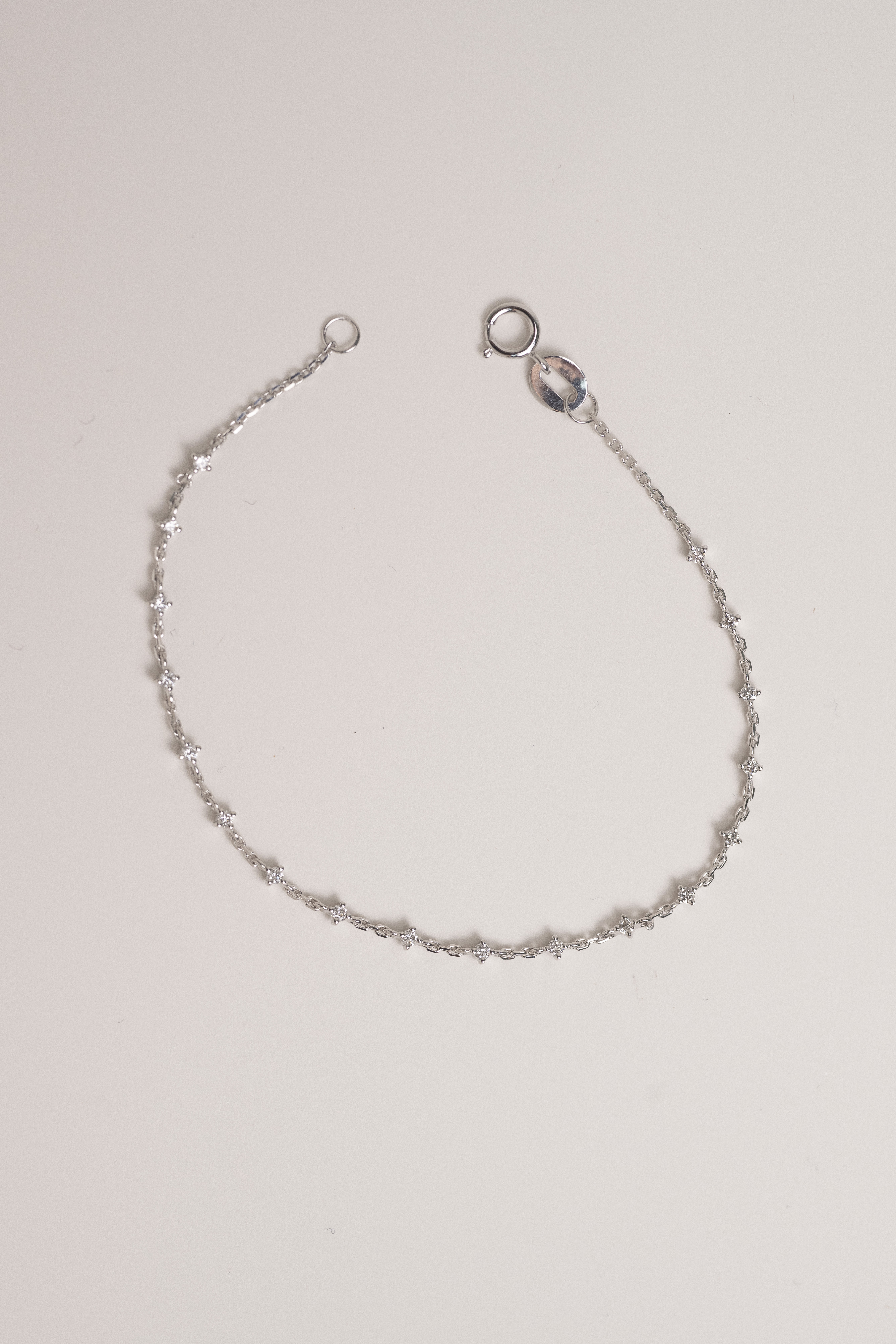 18K Dainty Bling Bracelet