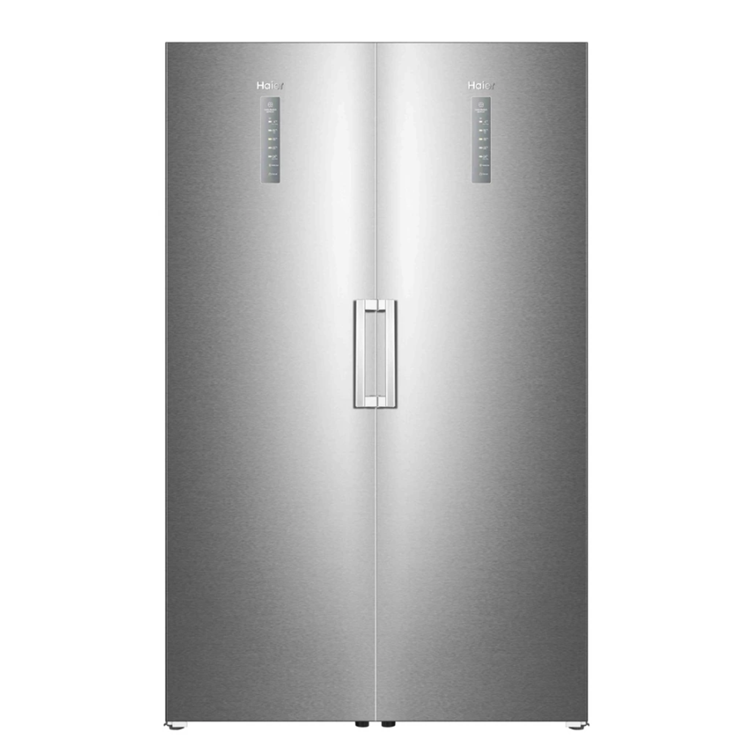 Haier 海爾 660L 一級效能 直立無霜雙拼冷凍冷藏櫃(HUF-330雙拼含接合器)