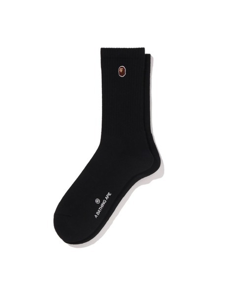 （預購）BAPE APE HEAD ONE POINT SOCKS 高筒襪