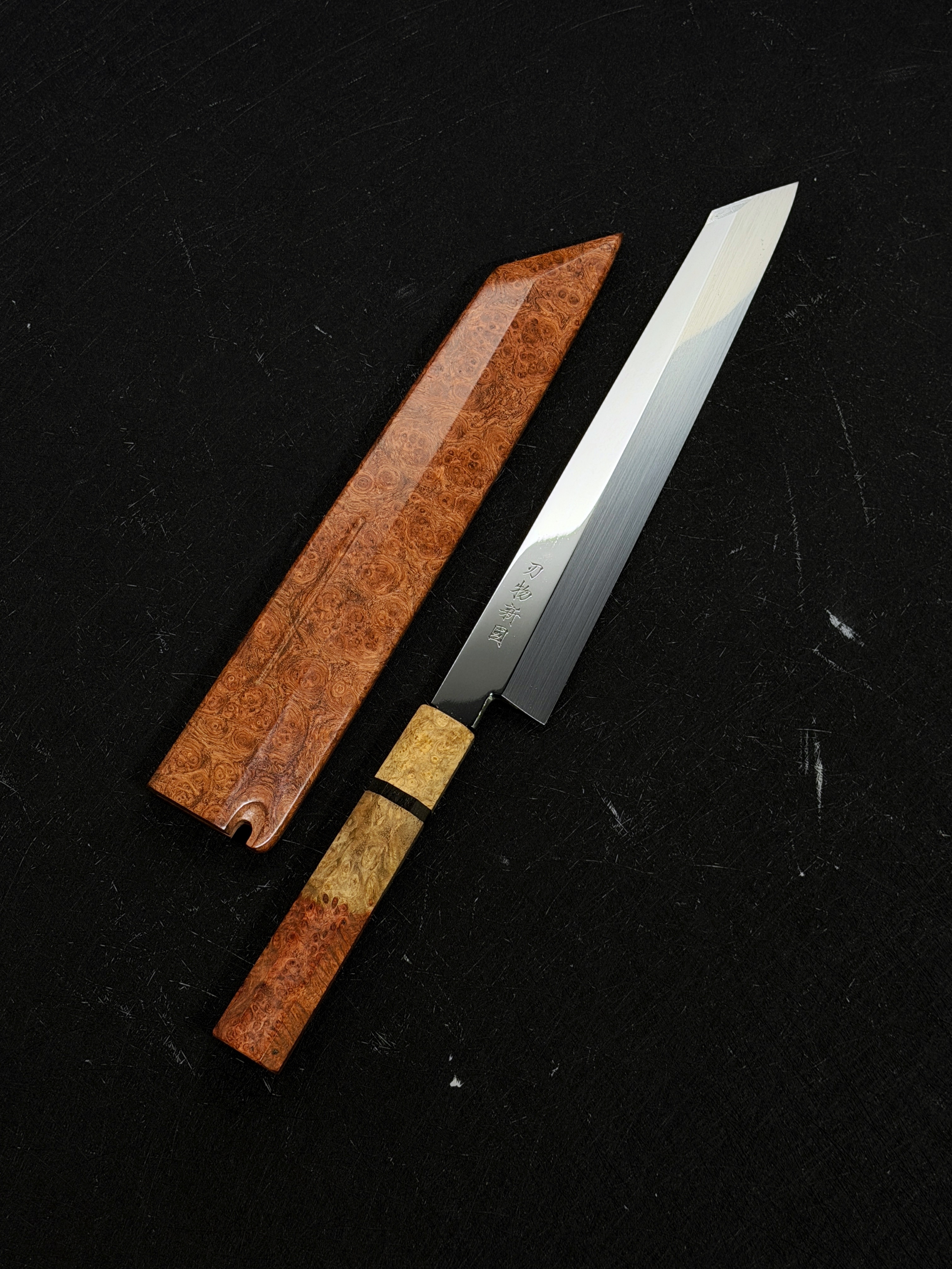 Xinguo RWL34 Kiritsuke Rosewood Burl Set