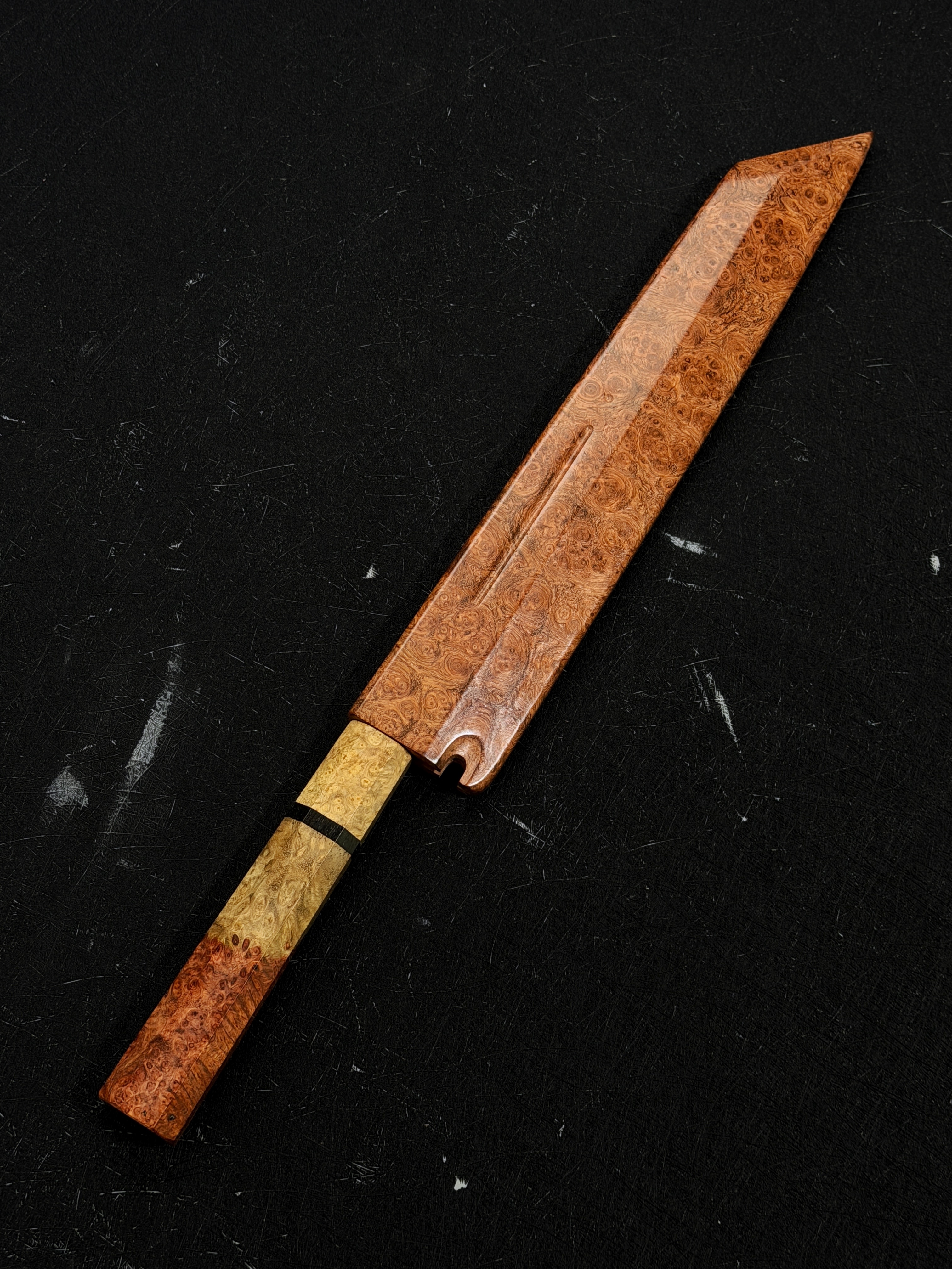 Xinguo RWL34 Kiritsuke Rosewood Burl Set