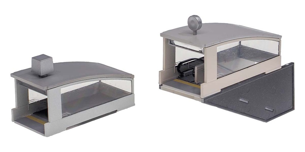 Greenmax 2224 N Scale Underground Station Entrance Kit (2-Piece)
