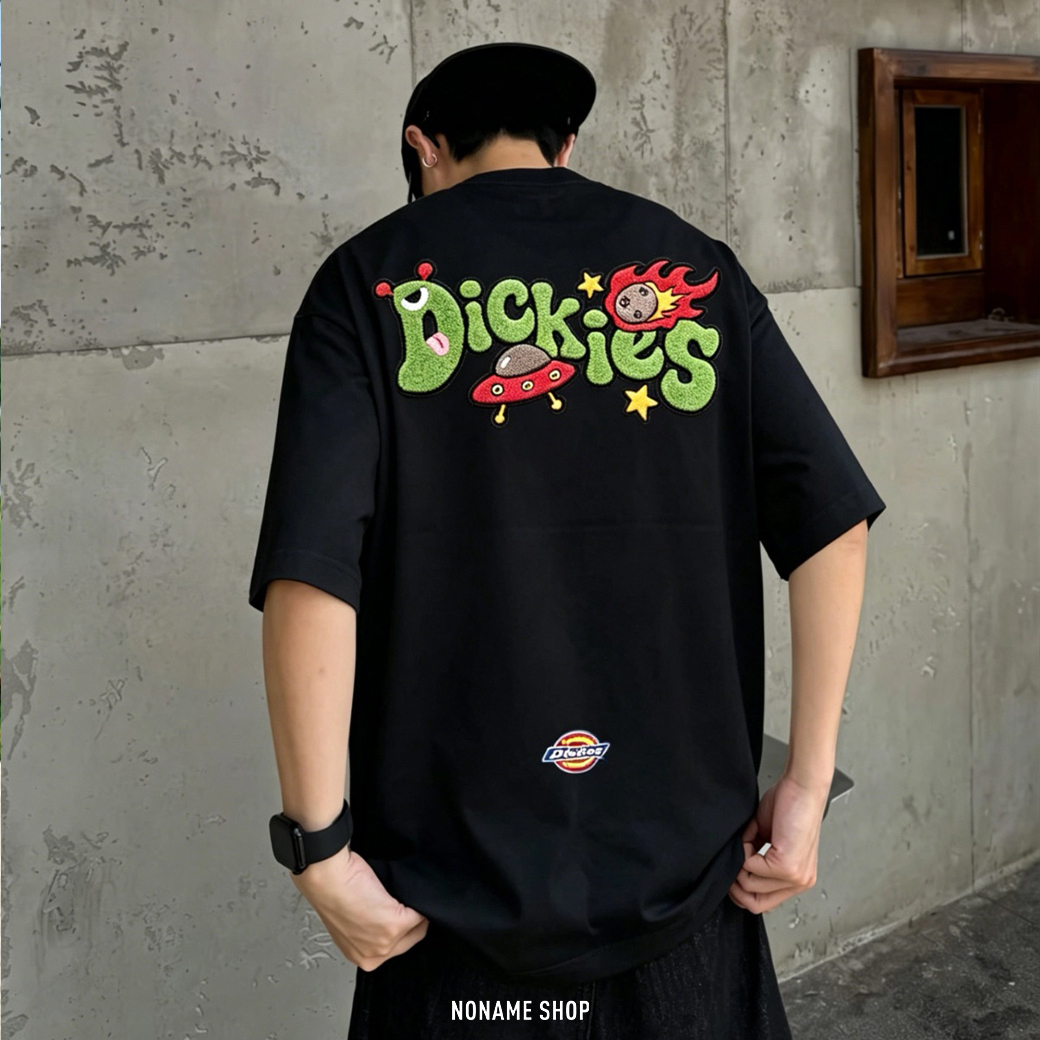 DICKIES 外星人 萌趣 燙印 LOGO 短袖 四色 (男/女同款)