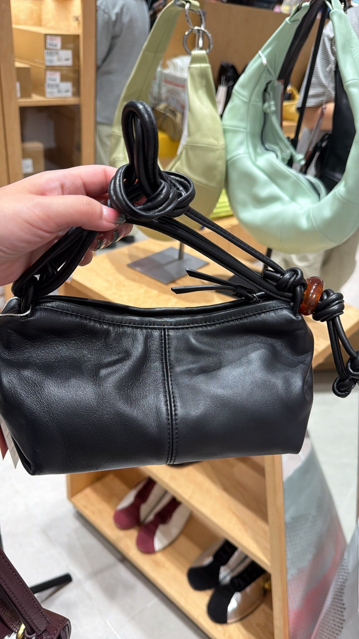韓國代購 韓國代購 Archivepke Mini ridge bag(Deep sleep) 羊皮