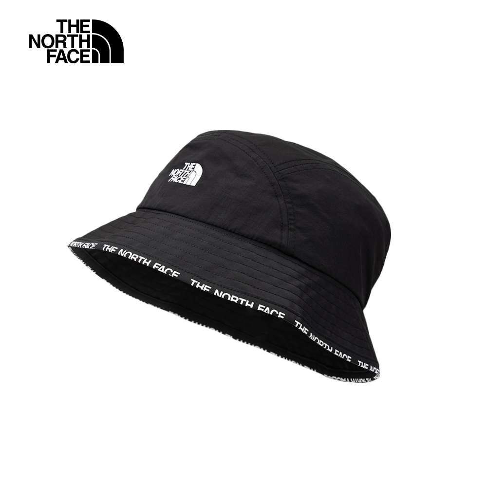 #預購 The North Face 北臉 拼接 防風 防潑水 壓邊印花漁夫帽 NF0A7WHAJK3 黑色