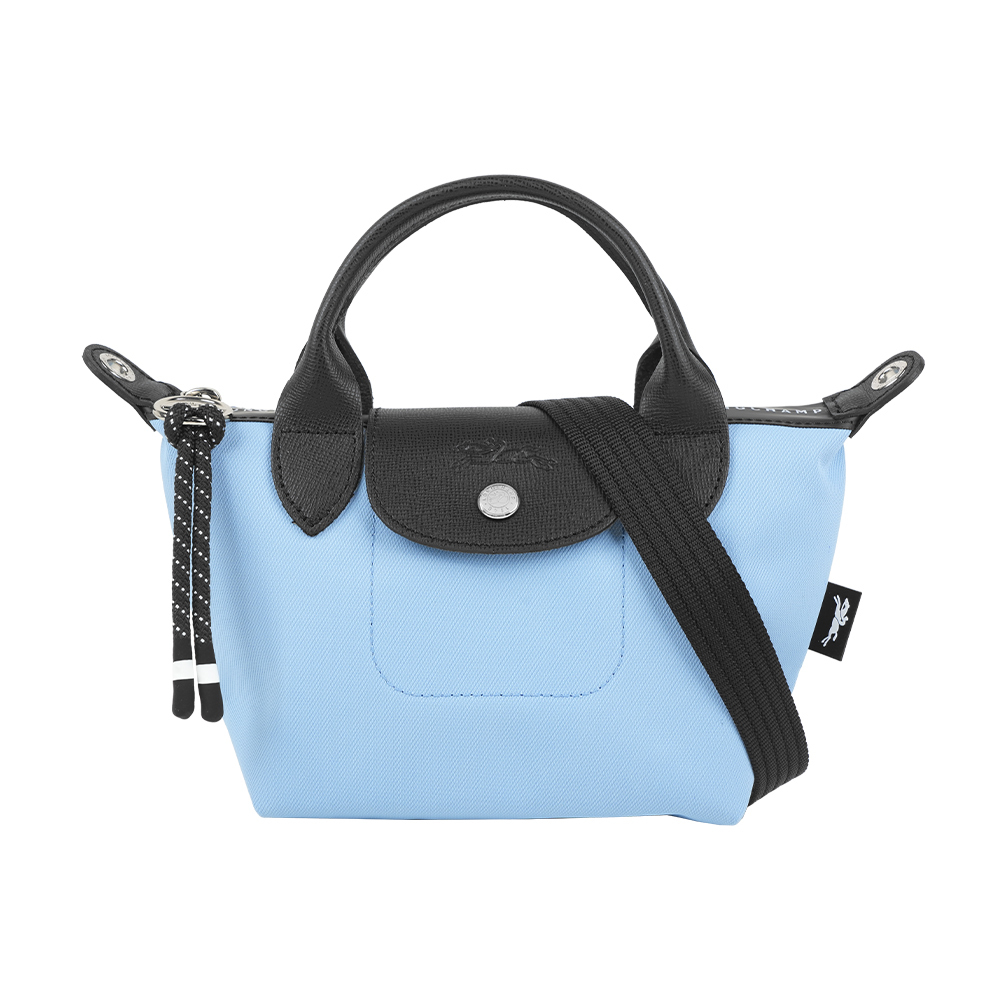 【Longchamp】LE PLIAGE ENERGY 迷你再生帆布二用包(天澄色)
