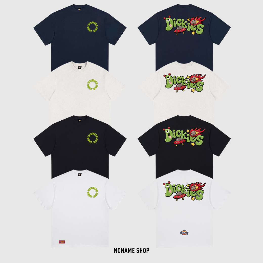 DICKIES 外星人 萌趣 燙印 LOGO 短袖 四色 (男/女同款)