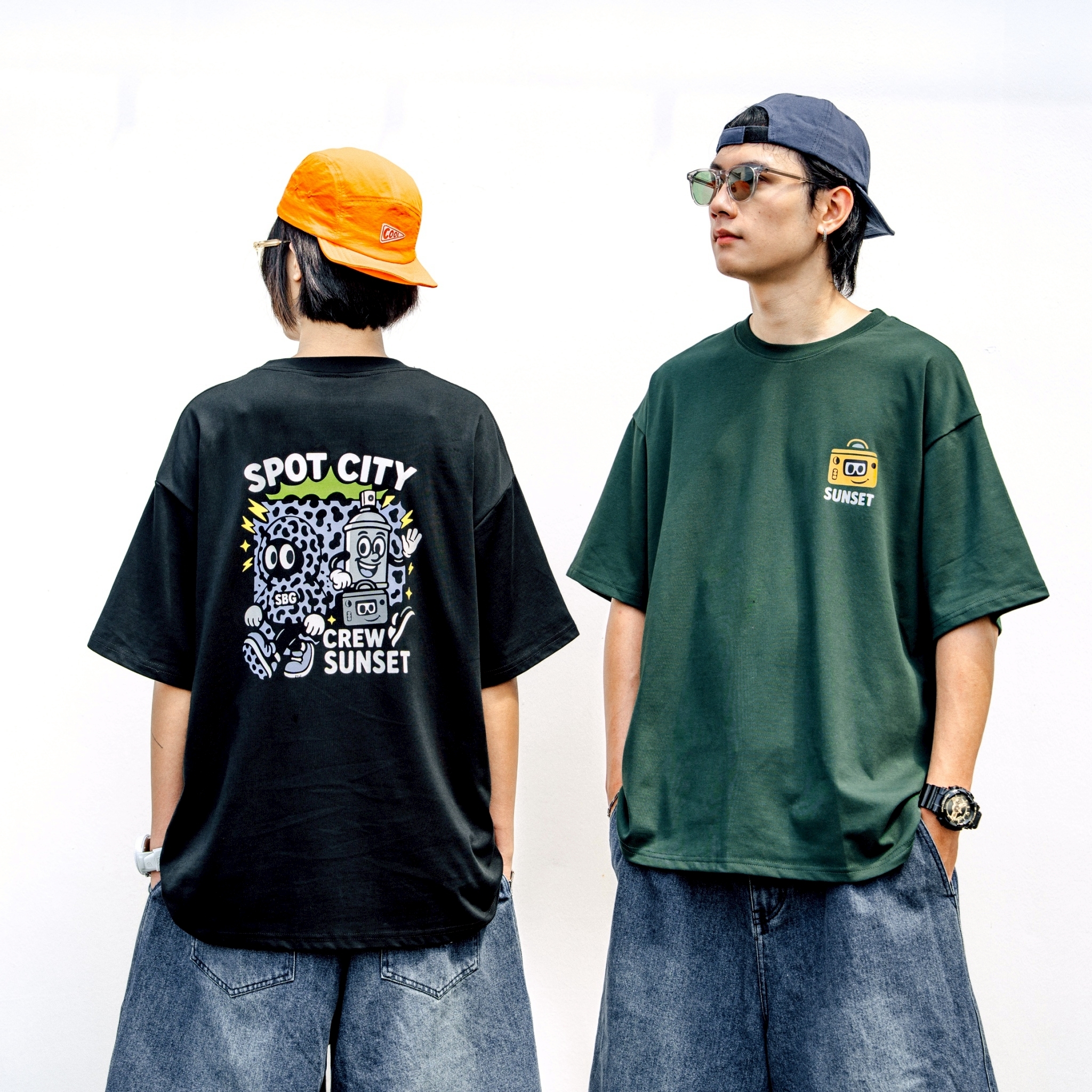 【官網限定】豹紋街頭涼感短T SB6001
