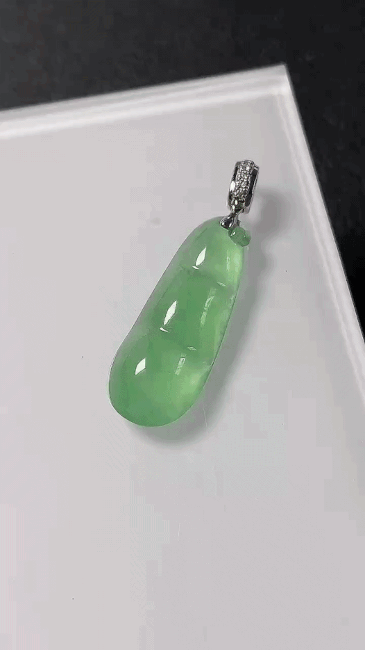 628335 翡翠冰綠福豆
