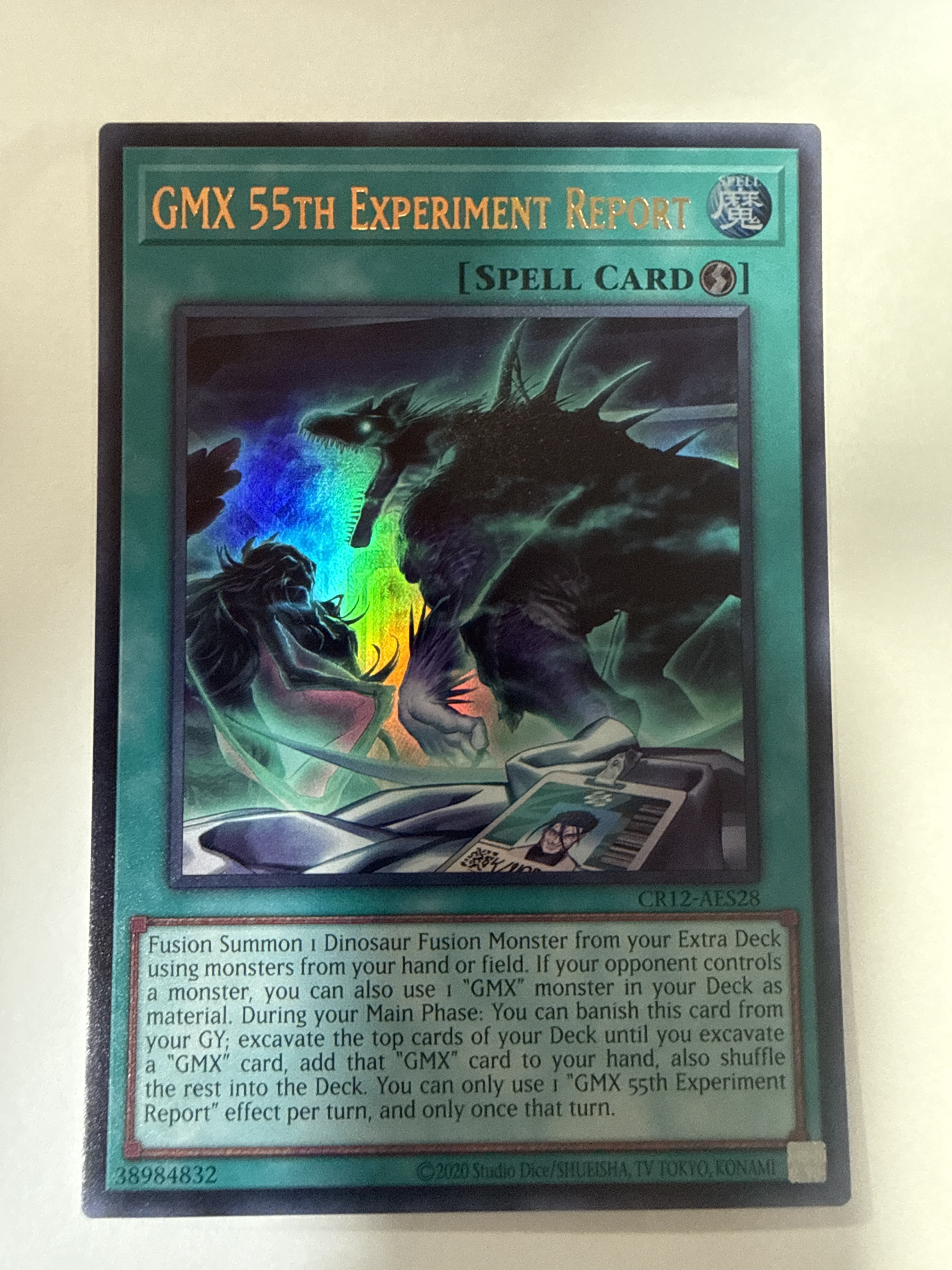 CR12-AES28 (UR/PSER)GMX 55th Experiment Report(第55次GMX試驗報告)