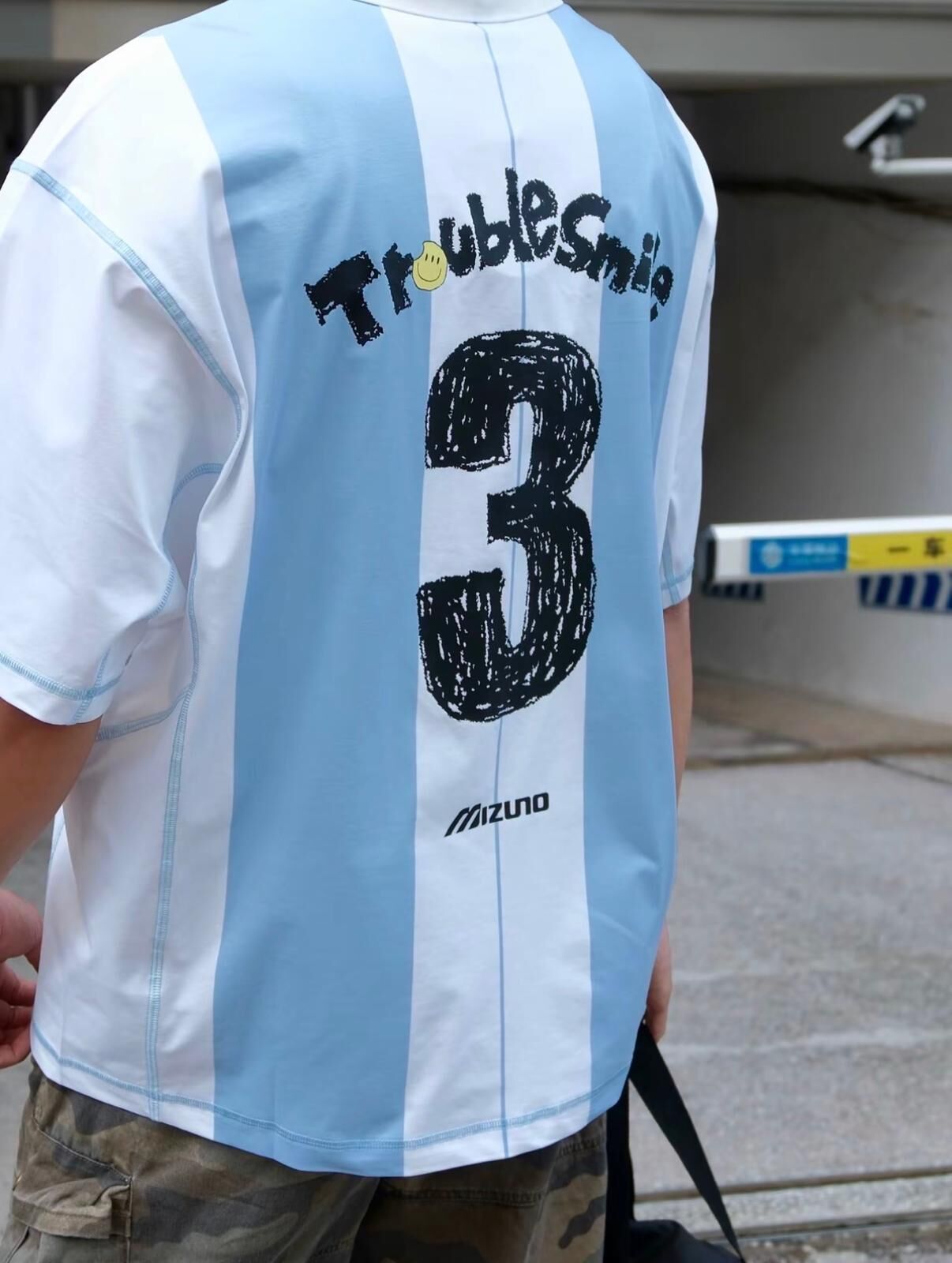 現貨| MIZUNO X TROUBLE SMILE® Polo Jersey 阿根廷配色