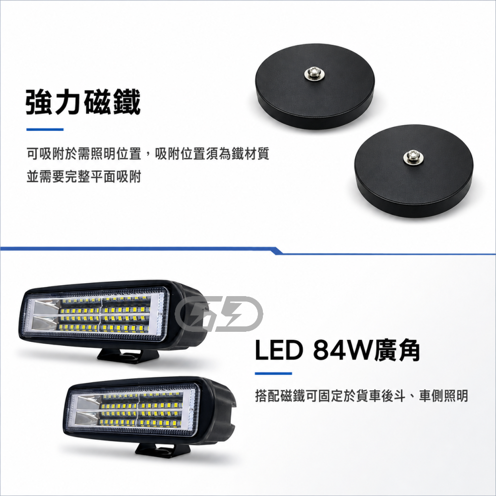 廣角84w磁鐵安裝組合套餐 晶典光電