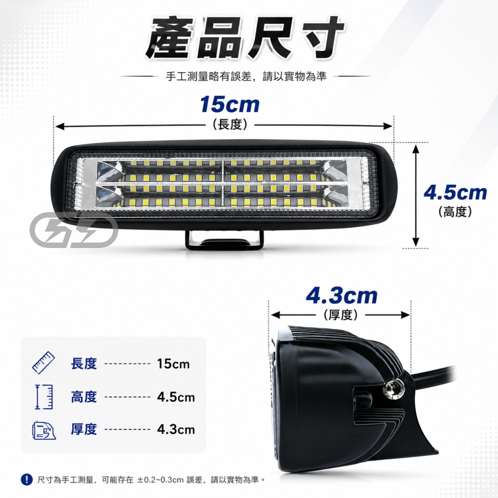 (W026) LED 84W 廣角工作燈 白光 晶典光電