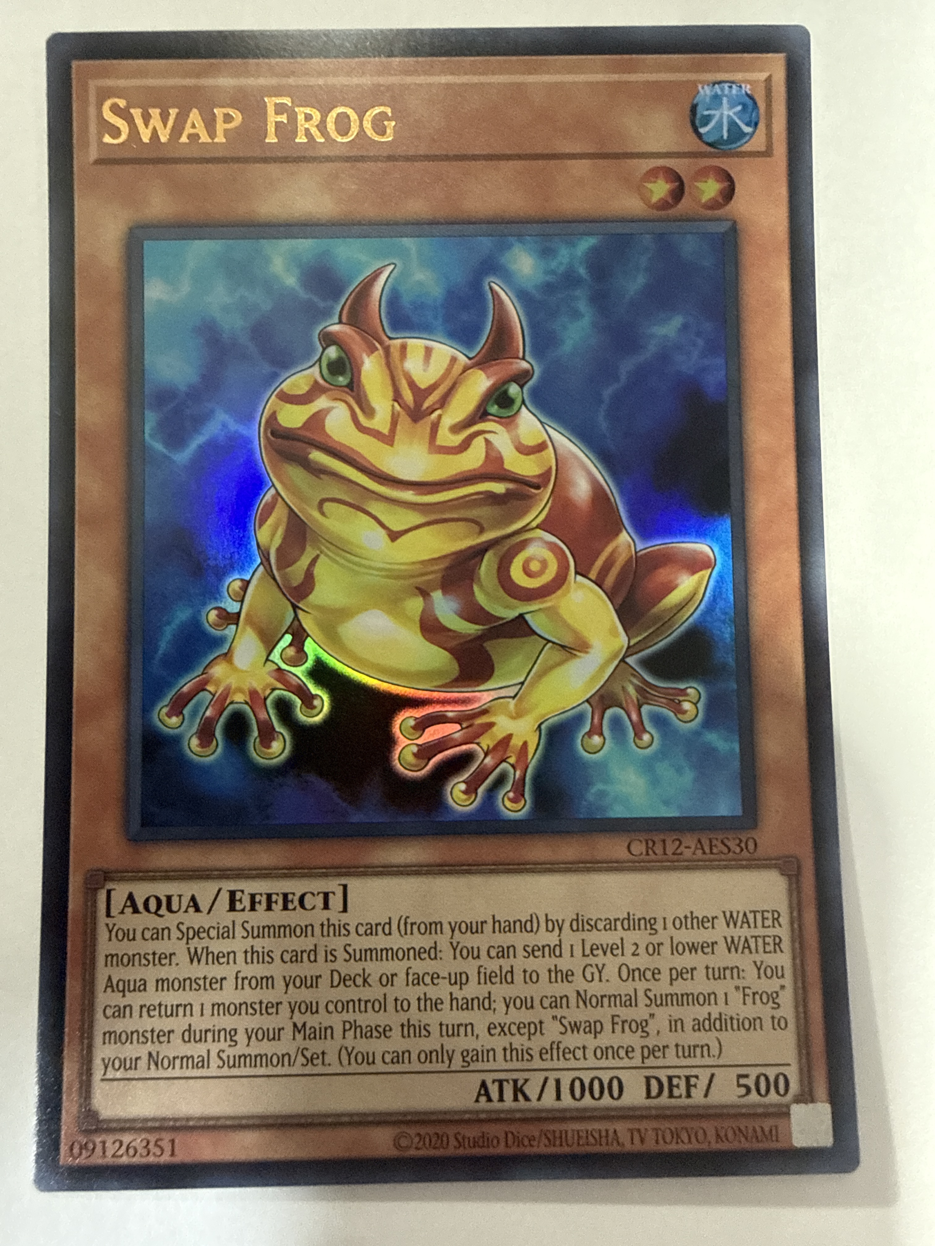 CR12-AES30 (UR/PSER)Swap Frog(鬼青蛙)