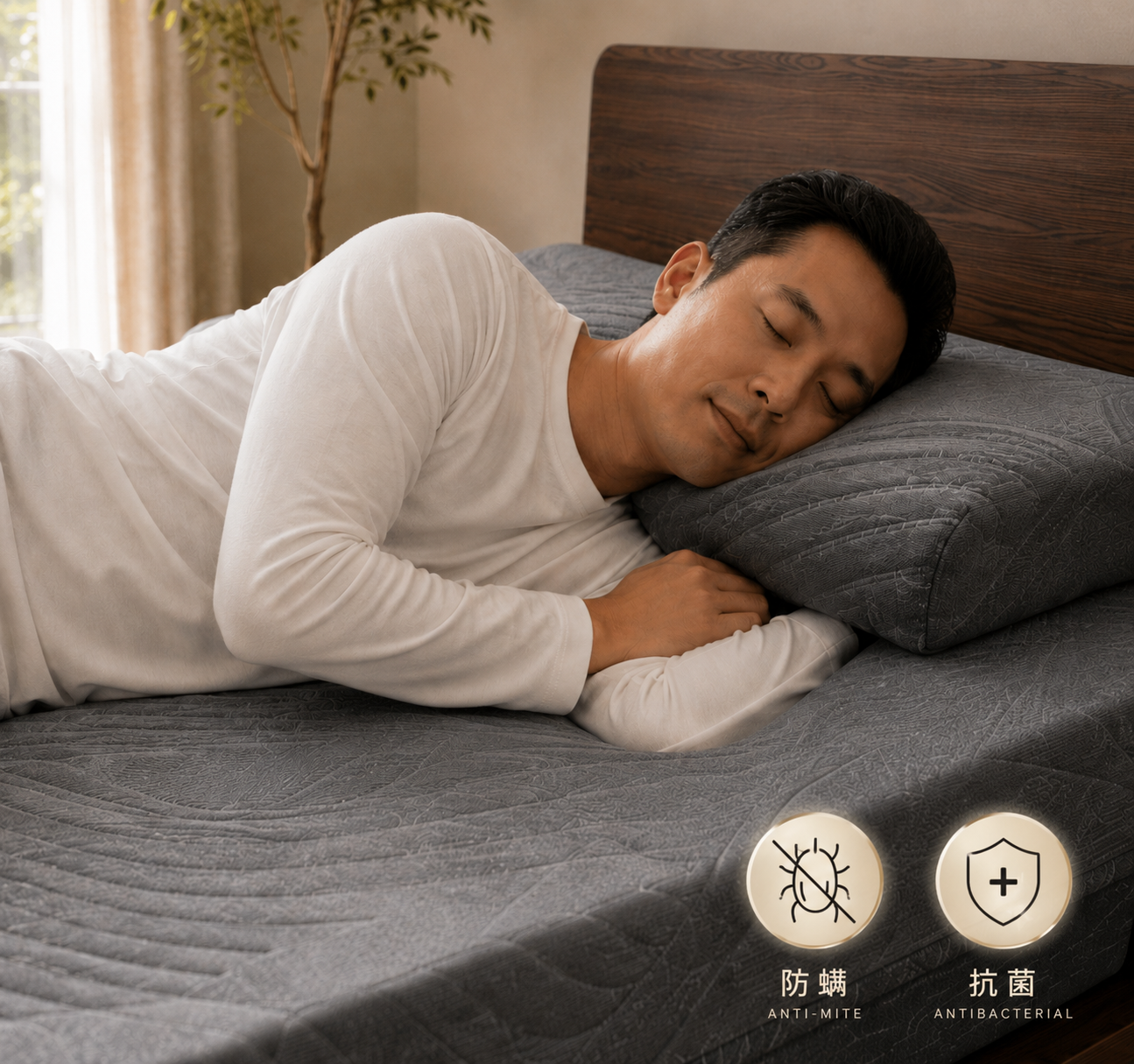 迪奧斯天然乳膠床墊 天然防蟎抗菌 長輩敏感族適用