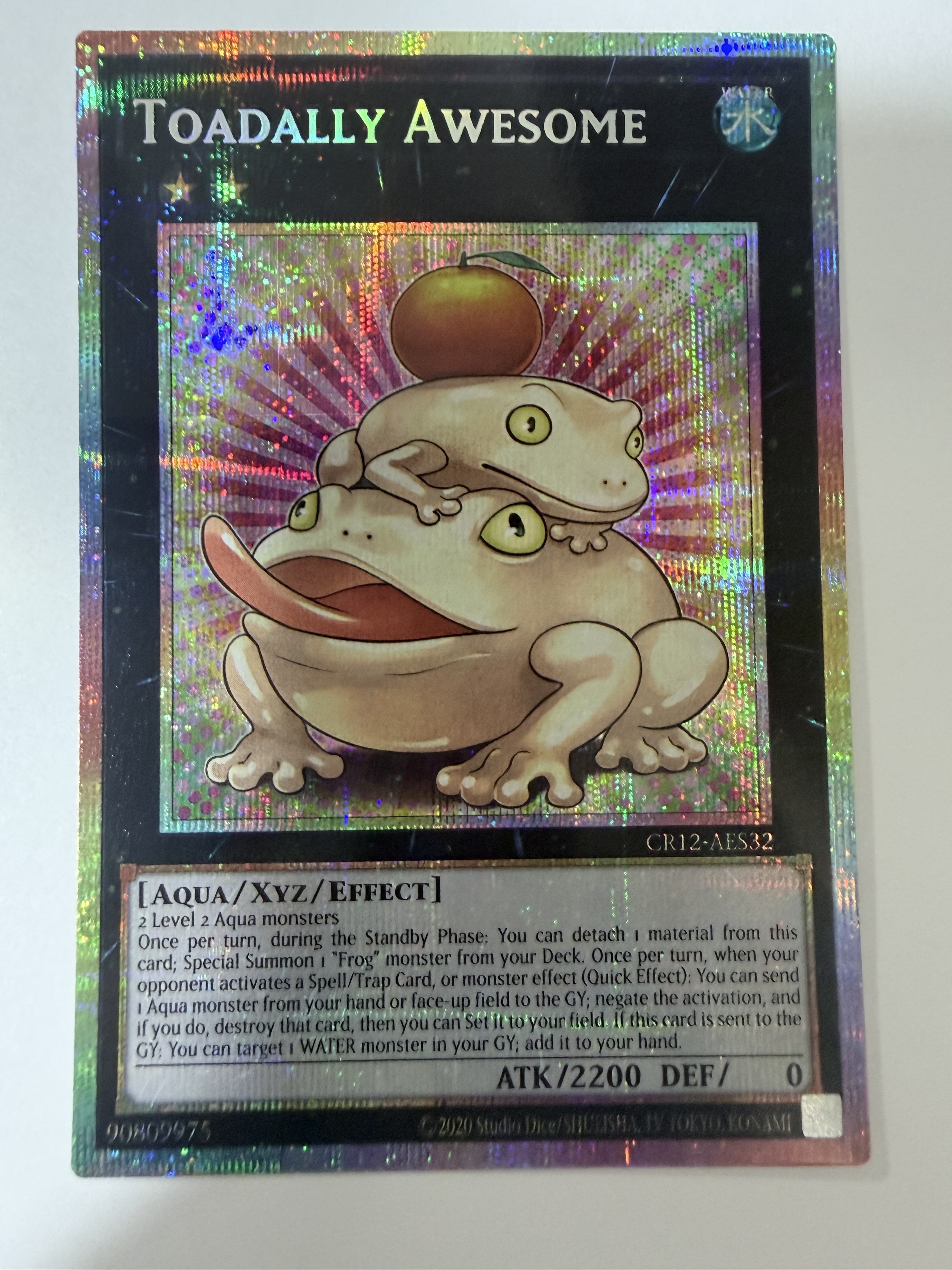 CR12-AES32 (UTR/PSER)Toadally Awesome(餅蛙)