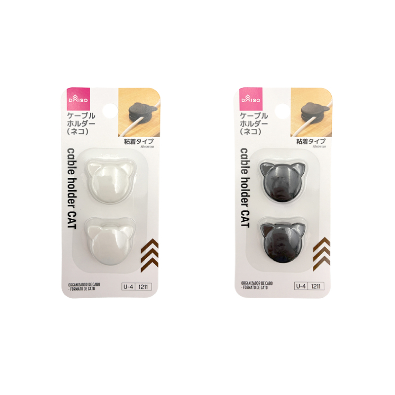 線材固定器/貓咪 2入
