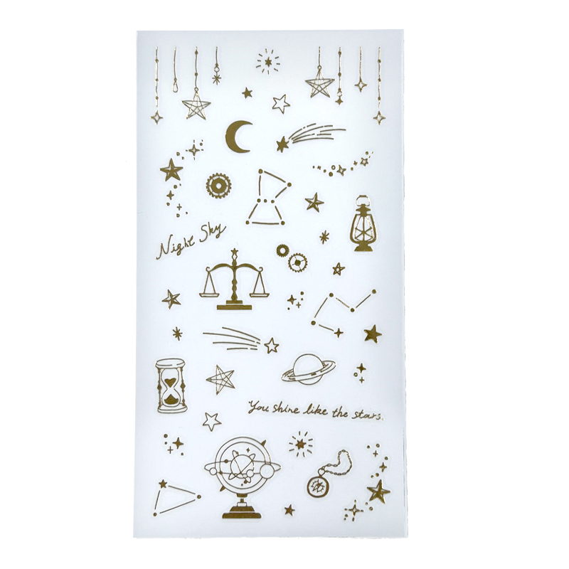 貼紙玩具/金色系 星星