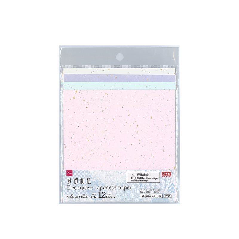 折紙玩具/金箔紋 12入