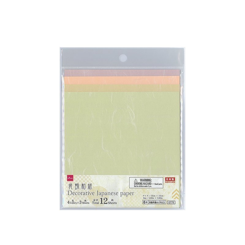 折紙玩具/雲龍紋 12入