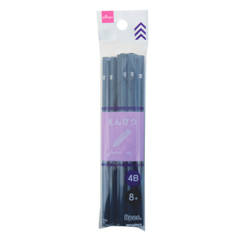4B鉛筆/8入